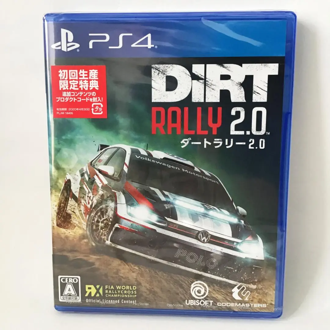 PlayStation4 - 新品　ダートラリー2.0 Amazon.com: DiRT Rally 2.0 - PlayStation 4 : Square Enix LLC