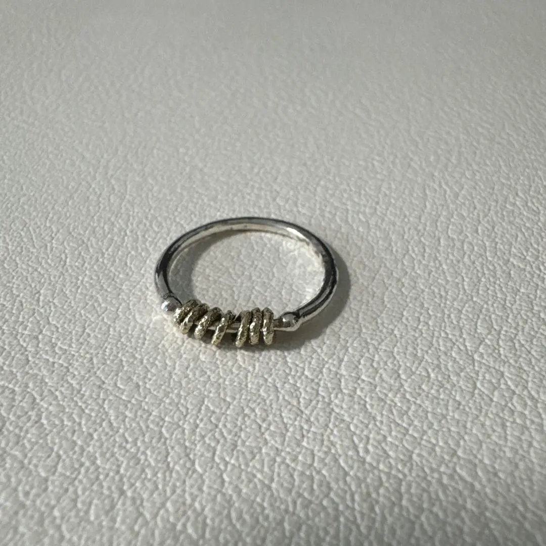 un by tomoyo yoshida K10 シルバー チェーン リング un by tomoyo yoshida K10 シルバー チェーン リング - メルカリ