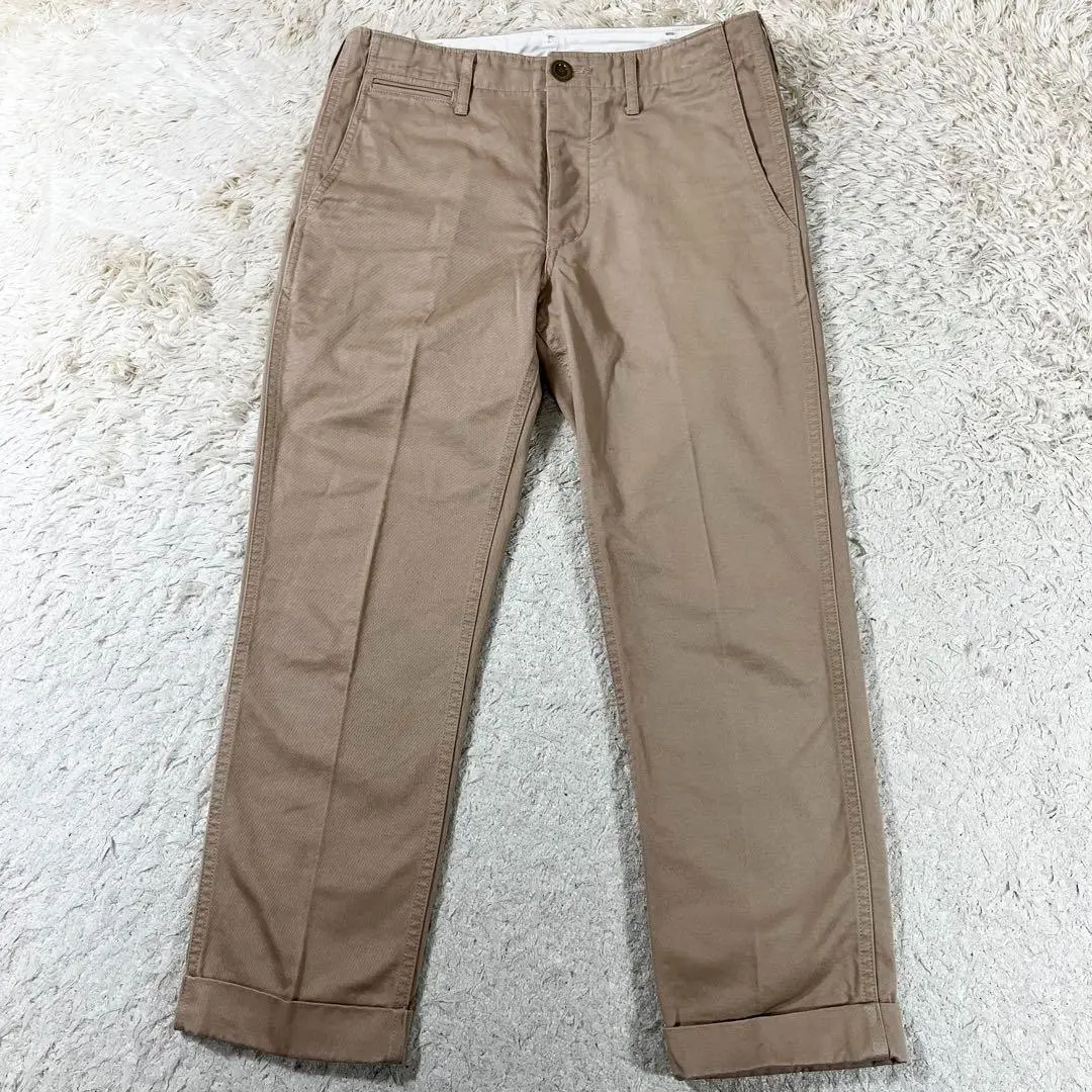【美品】ヴィズヴィム　チノパン　HIGH-WATER CHINO　シンチバック visvim / ビズビム | High Water Chino シンチバック ハイ