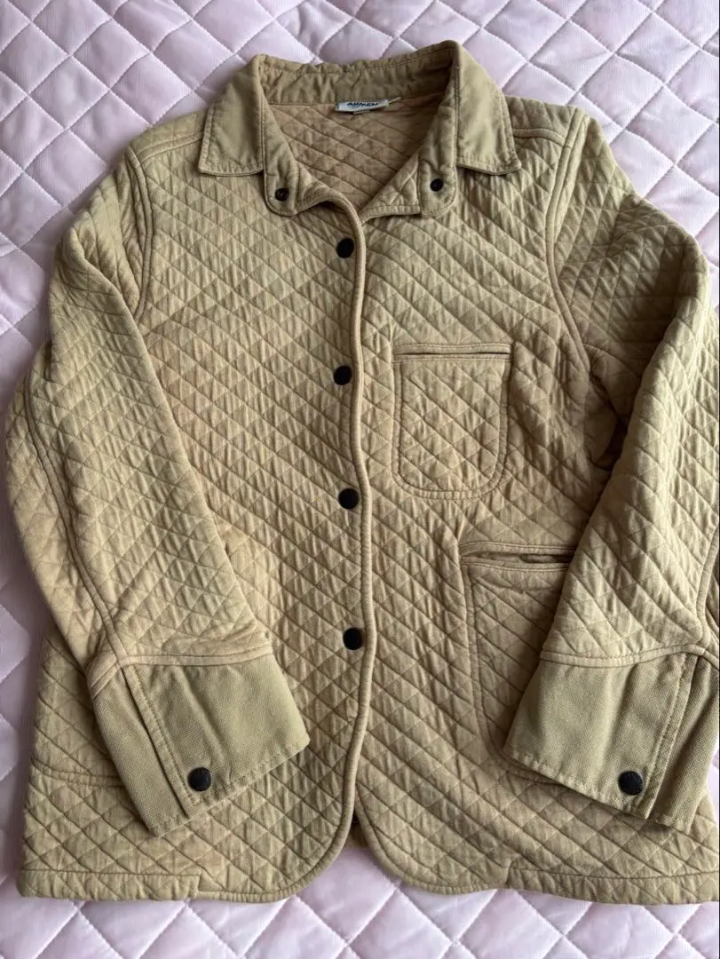 Thumbnail of ARMEN Beige Quilted Jacket
