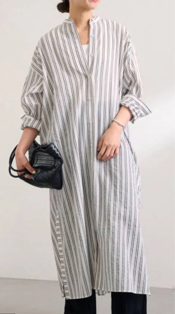 Thumbnail of FRAMeWORK STRIPE Overshirt DRESS