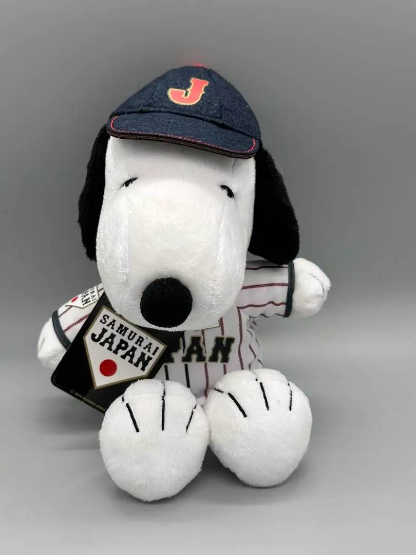 2023 WBC 侍ジャパン　スヌーピー　ぬいぐるみ 非売品 スヌーピー ぬいぐるみ WBC 侍ジャパン - メルカリ