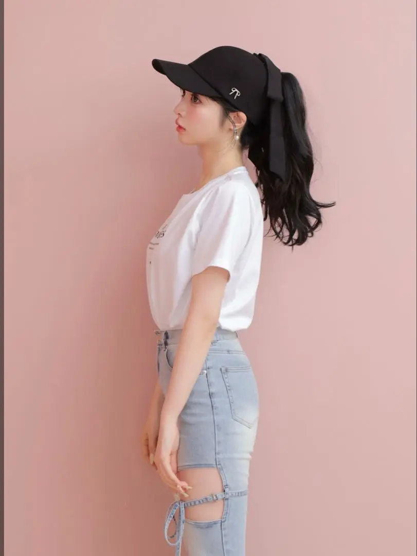 エムミーエメ　3way ribbon cap アイボリー M me eme／3way ribbon cap(eme10544) | All Item | Mmeeme