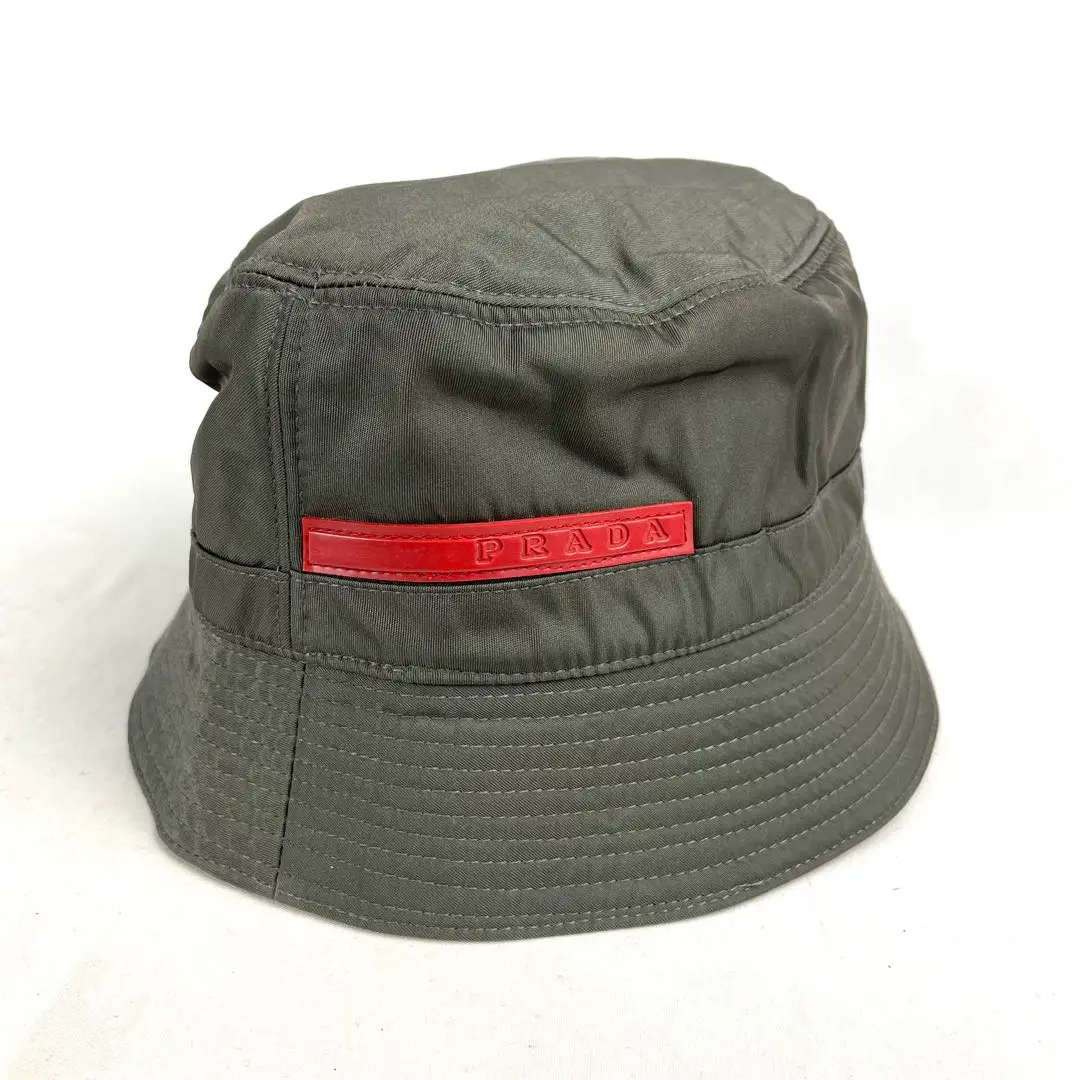 PRADA SPORTS プラダ スポーツ ナイロン バケットハット M カーキ 2025年最新】PRADA SPORT ハットの人気アイテム - メルカリ