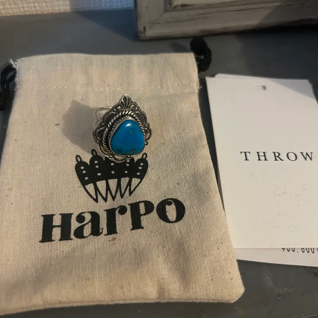 THROW（スロー）THROW×HARPO シルバースカーフリング J04