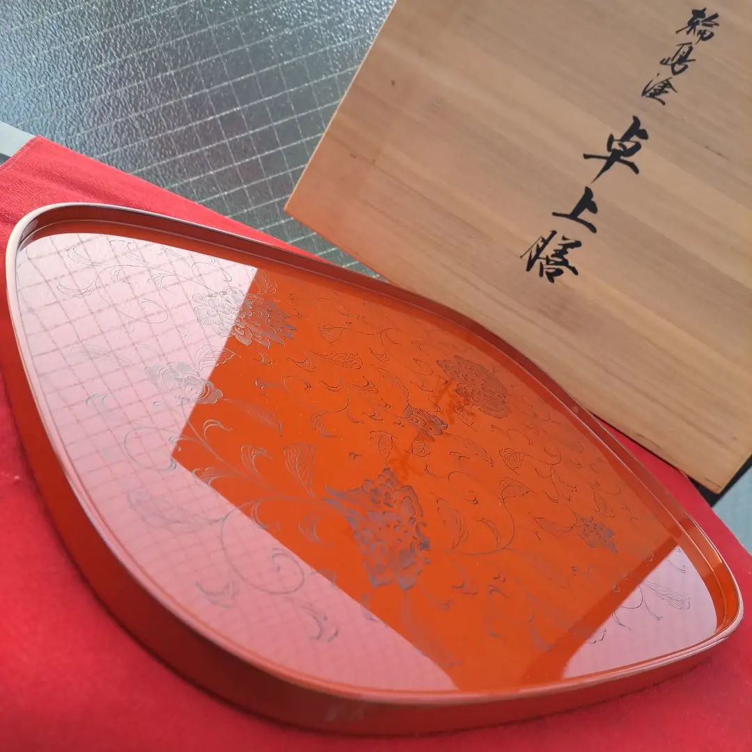 Amazon.co.jp: 漆器 輪島塗 沈金松鶴 金蒔絵 木製 蓋付椀 お煮物