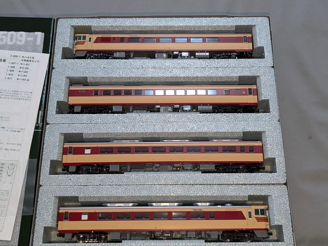 2025年最新】3-509-1 (HO)キハ82系4両基本セットの人気アイテム
