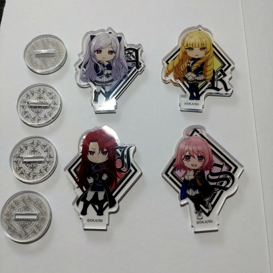 Thumbnail of The Eminence in Shadow! Acrylic Stand Set of 4