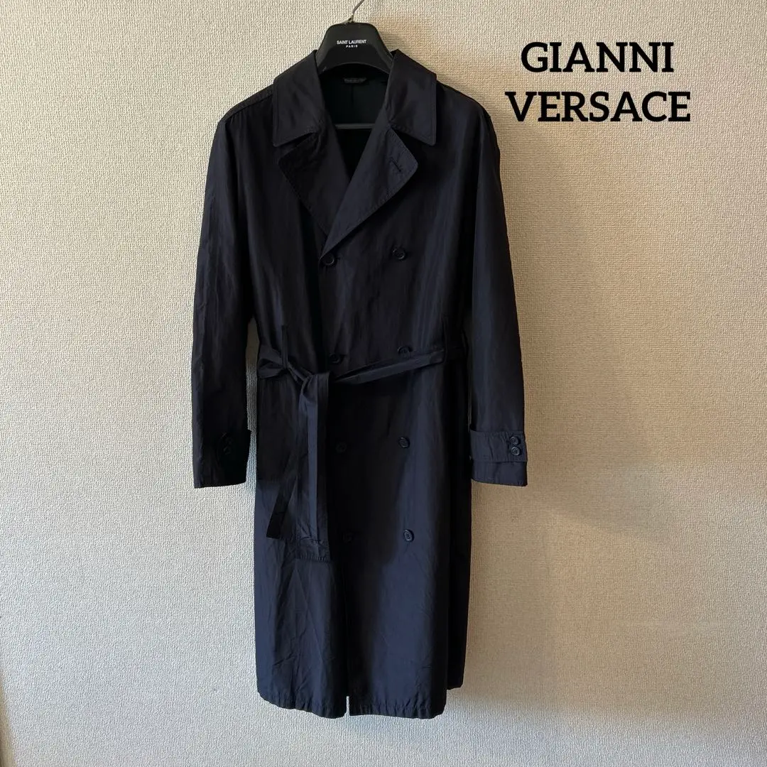 GIANNI VERSACE トレンチコート ジャンニヴェルサーチ ベルサーチ 2025年最新】Gianni Versace トレンチコートの人気アイテム