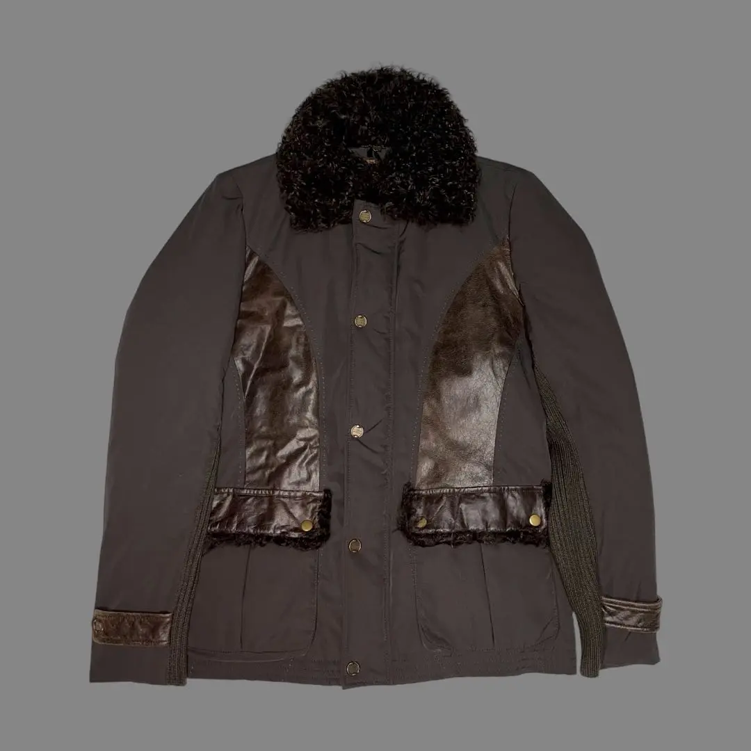 ジャケット・アウター CLASS Roberto cavalli design jacket Class Roberto Cavalli クラスロベルトカヴァリ ダウン
