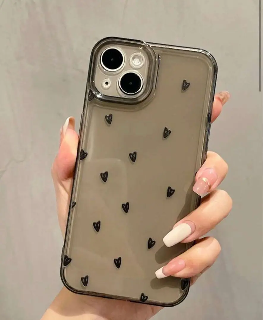 Thumbnail of 【Brand New, Unopened】Heart Pattern iPhone Soft Case