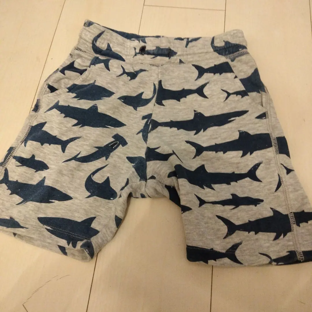 Thumbnail of N*e-sama H&M Shark Pattern Sweat Half Pants 120