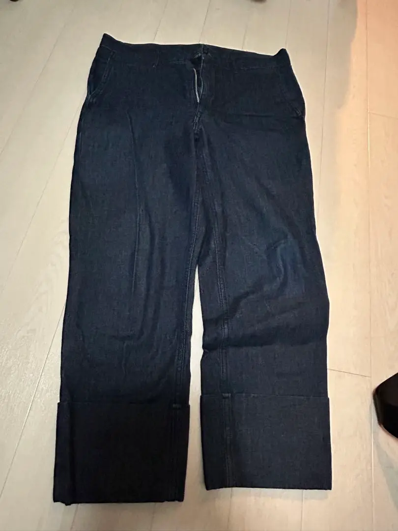 COMME des GARCONS ワイドデニムパンツ 11AW デカダンス期 8086000235248_1.jpg