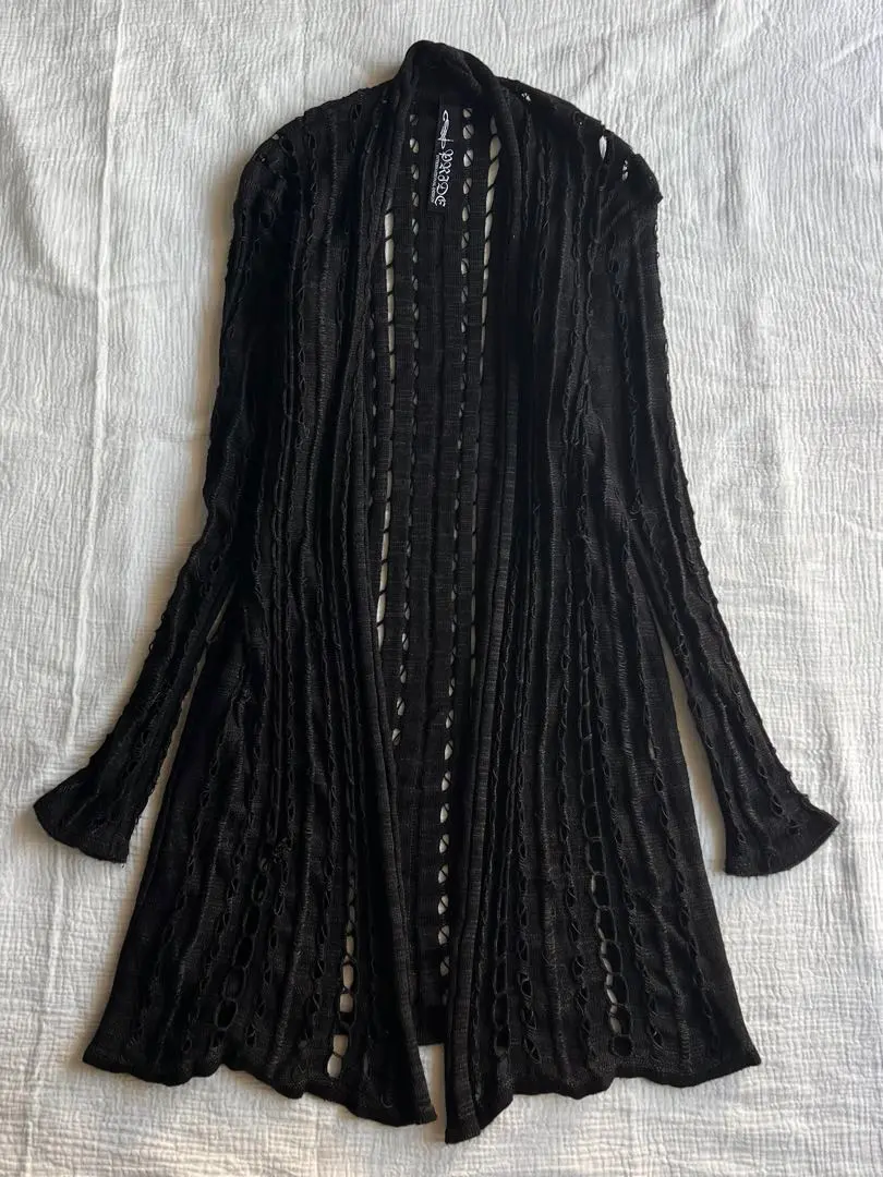 Thumbnail of "PRIDE" Lame Damaged Long Cardigan