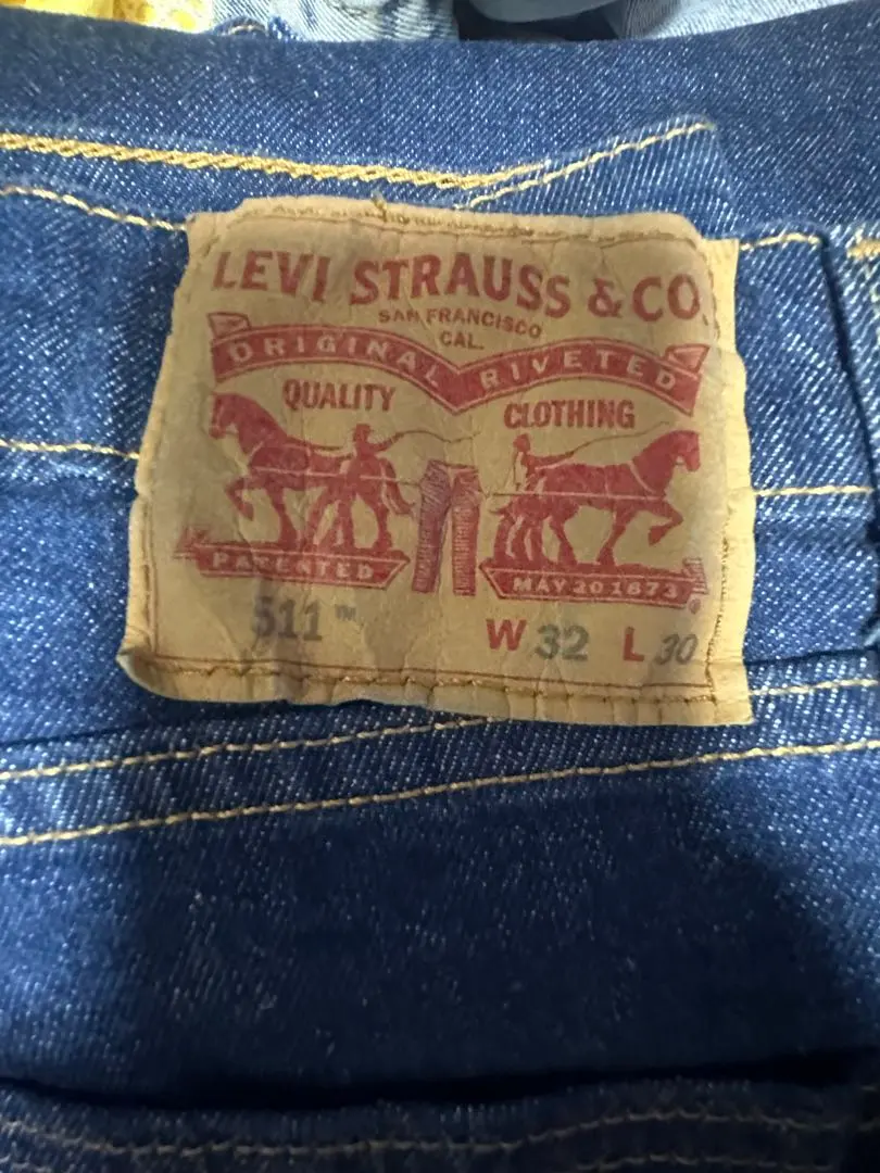 Thumbnail of LEVI STRAUSS & CO. 511 W32 L30 Denim