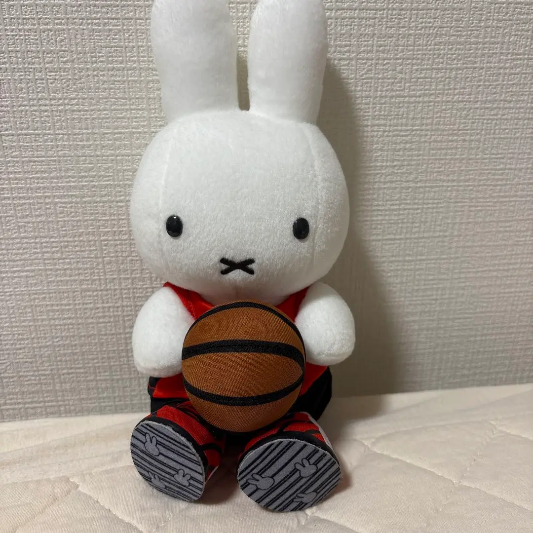 ミッフィー　ぬいぐるみ　バスケットボール 2024年8月3日(土)より発売予定!miffy style限定