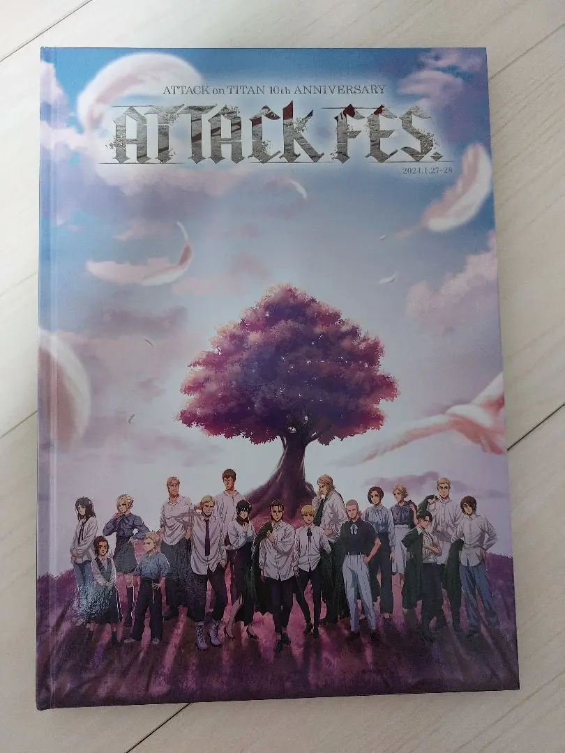 【美品】進撃の巨人 ATTACK FES パンフレット 進撃の巨人 イベント 東京 進撃の巨人 10th ANNIVERSARY ATTACK