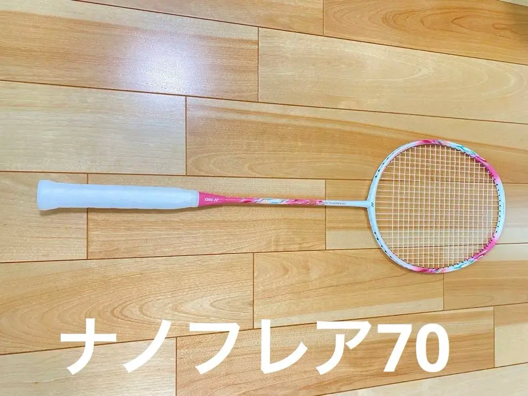 【美品】ナノフレア70（NANOFLARE70）/4UG6 Amazon.com : Yonex NanoFlare 70 Badminton Racquet (4UG5