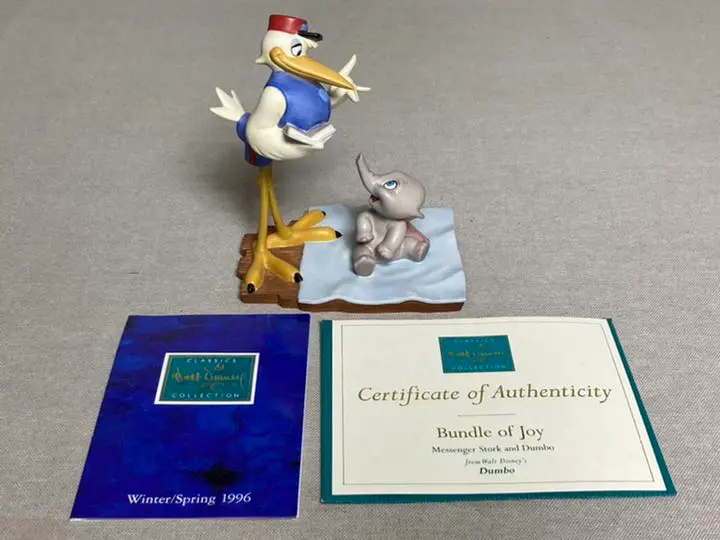 WDCC ダンボとコウノトリ Bundle of Joy ウォルトディズニー