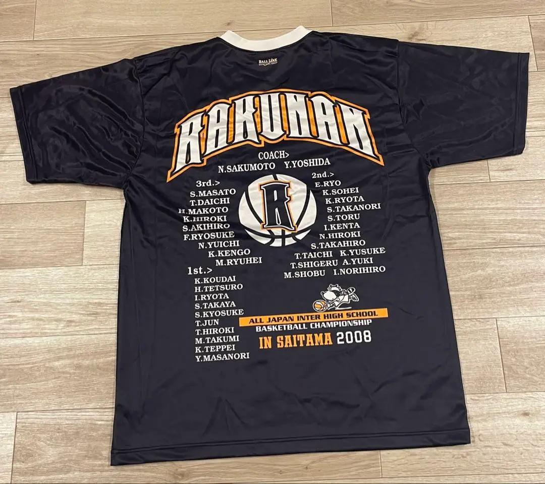 【洛南高校】 バスケ Tシャツ 3XL 洛南高校】 バスケ Tシャツ 3XL