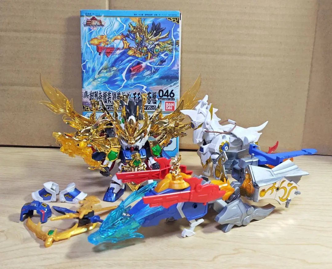 SD三国伝 真 翔烈帝 龍装 劉備ガンダム・天玉鎧 蒼龍: ちょっと