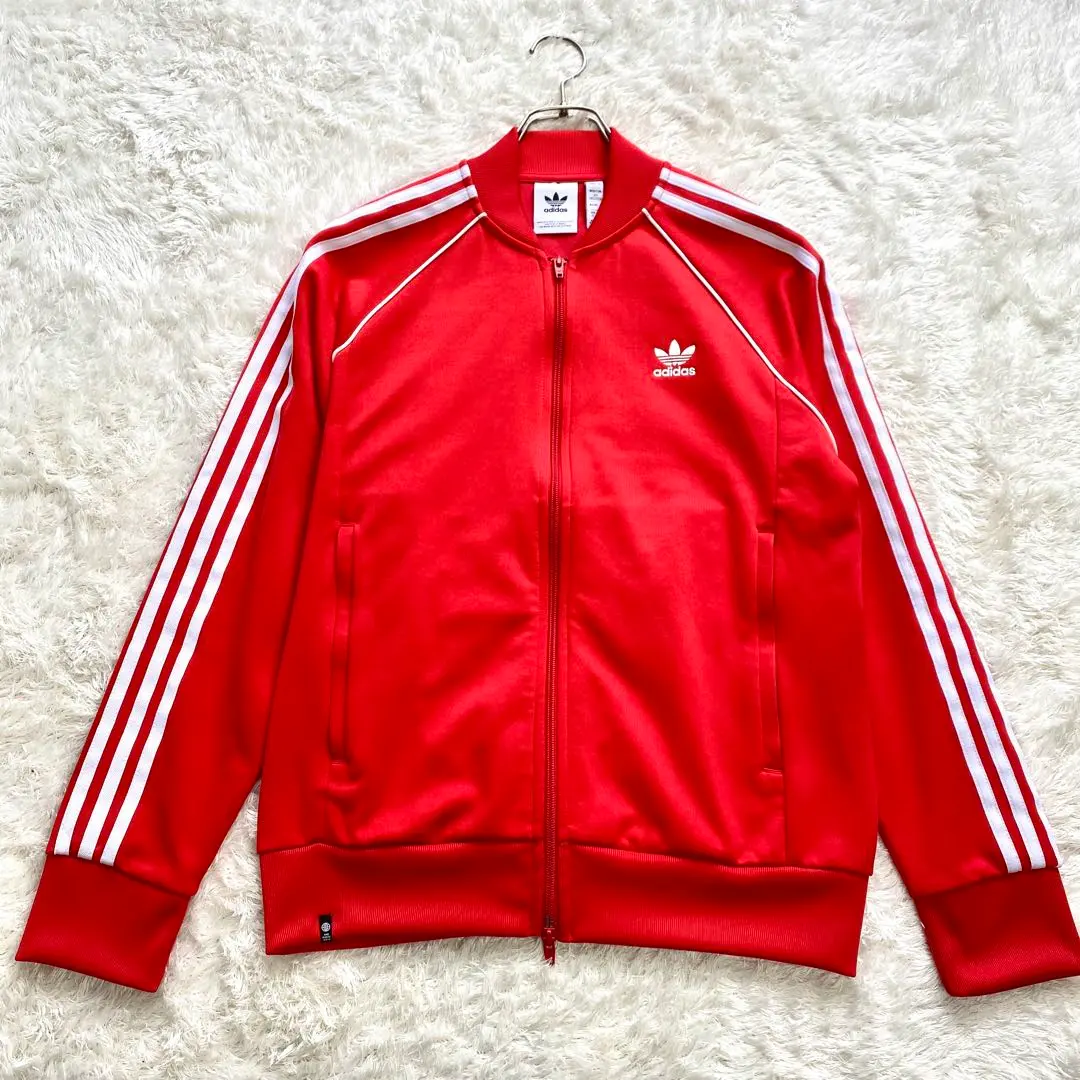 Thumbnail of Adidas Track Jacket Trefoil SST TT P BLUE Red