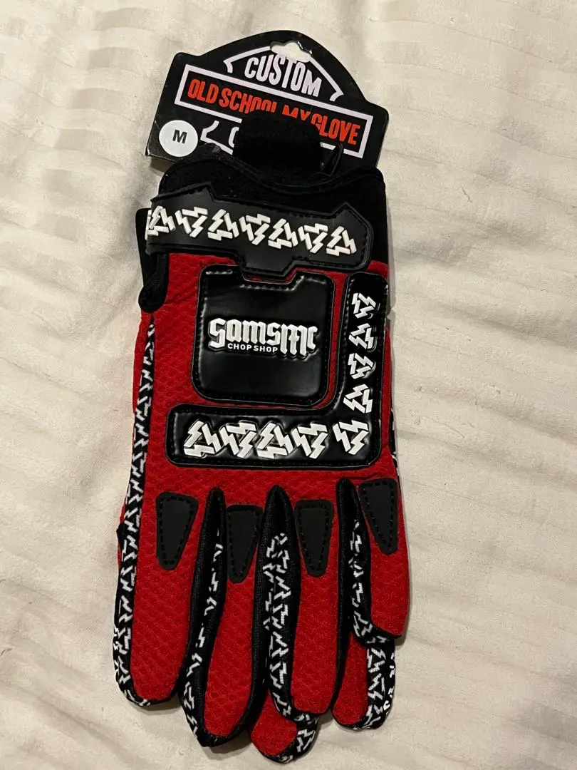 【新品】SAMS（サムズ） OLD SCHOOL MX GLOVE サイズM SAMS MOTORCYCLE サムズ モーターサイクル SAMS MX GROVES 2020