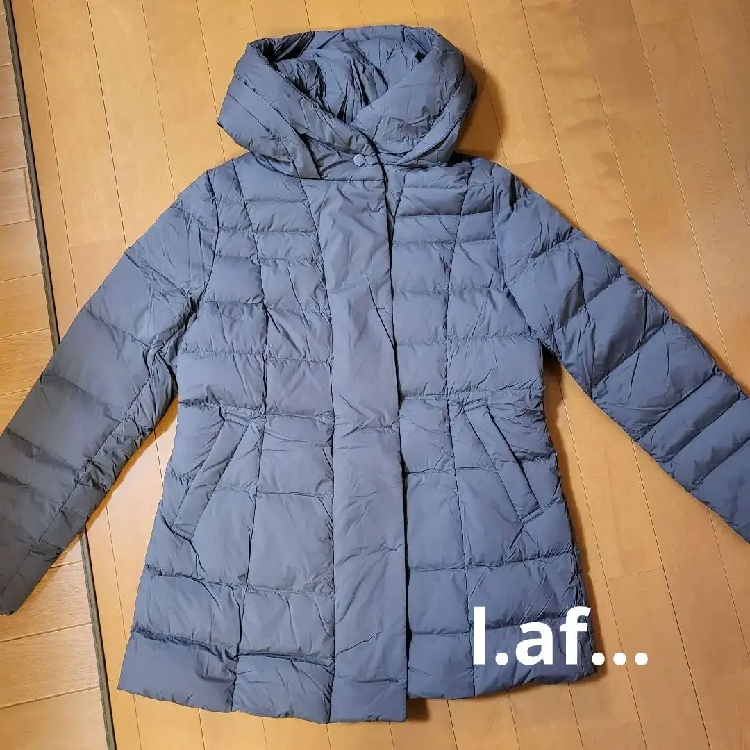 la.f... ラエフ ネイビー系 ダウンジャケット Ｍ la.fのアウターの商品一覧|レディースファッション通販のJ