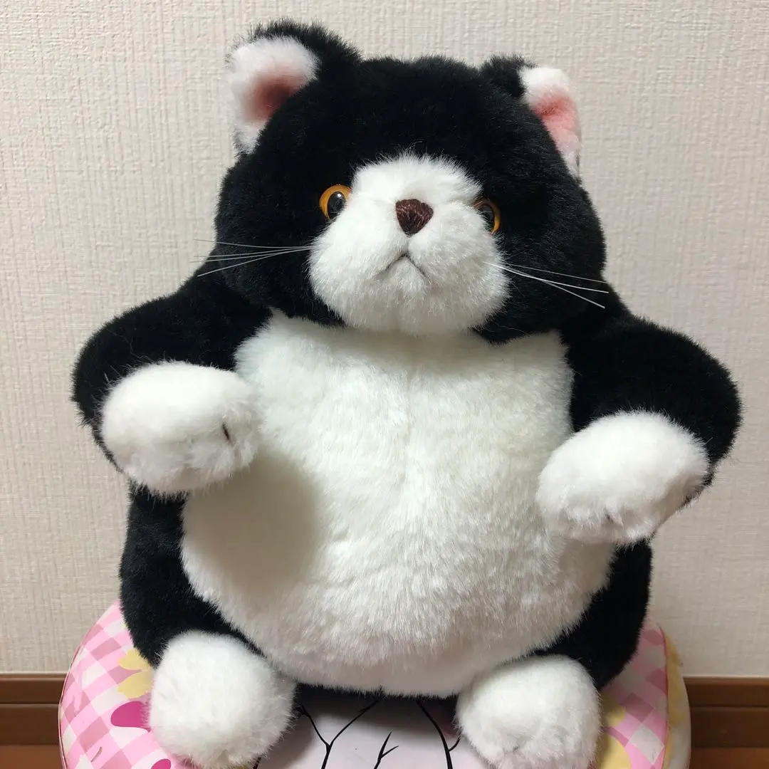 昭和レトロ オリエンタルトーイ 猫 ぬいぐるみ ねこ/ネコ/猫
