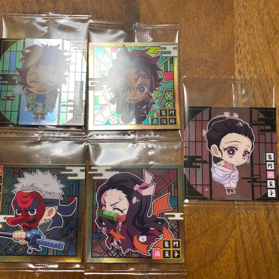 Thumbnail of Demon Slayer Wafer: Tanjiro Kamado, Nezuko Kamado, Sakonji Urokodaki