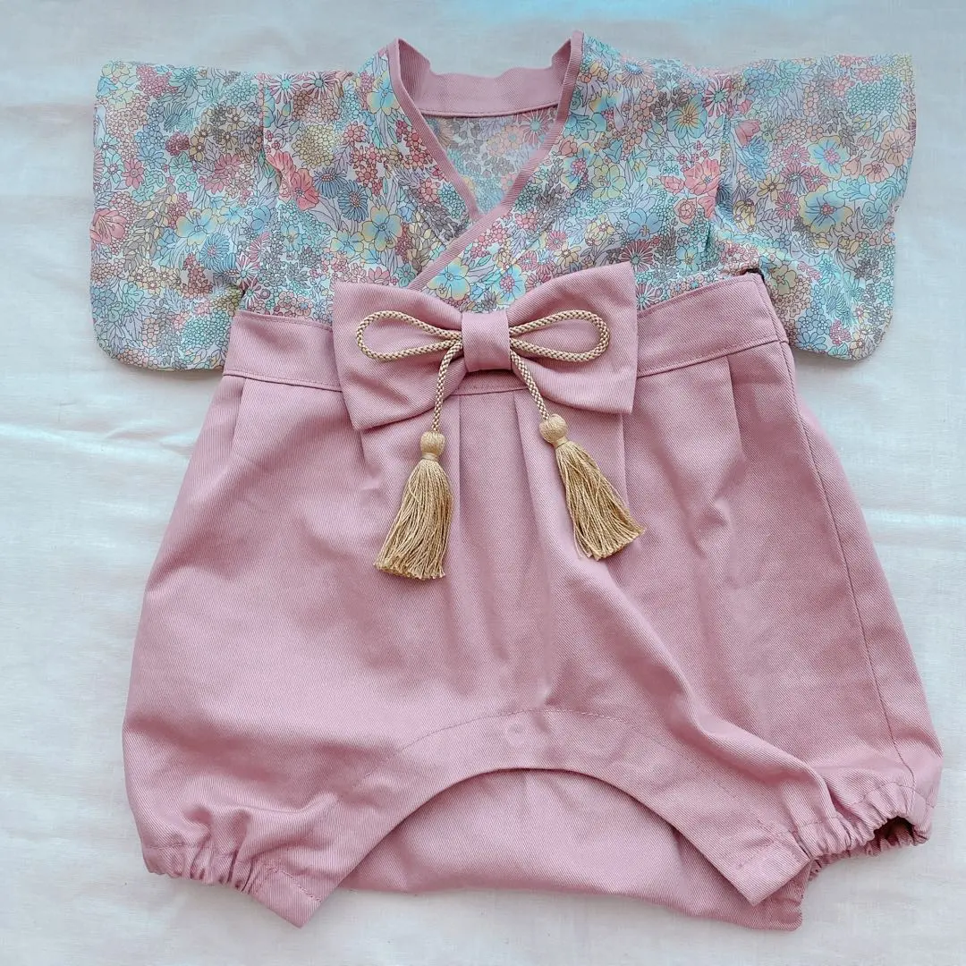 Thumbnail of Baby Hakama, Hakama Rompers, 100th Day Celebration