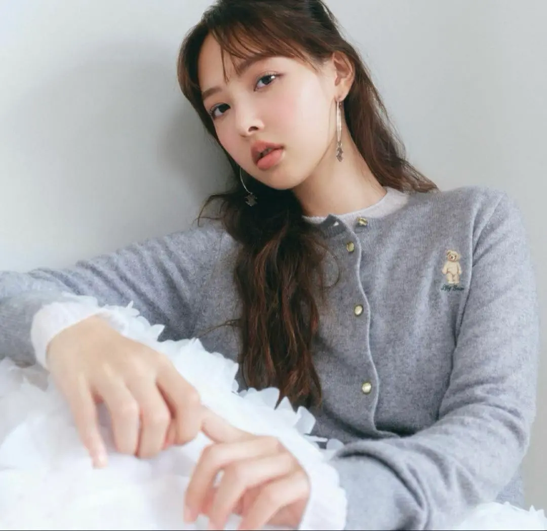 LILY BROWN 新垣結衣 着用 リリーベアー ニット カーディガン