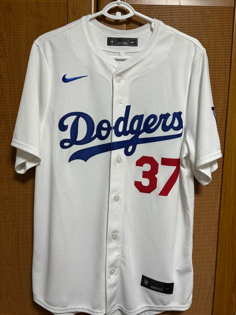 ロサンゼルス・ドジャース　テオスカー・ヘルナンデス　ゴールドユニフォーム　Ｌ NIKE MLB公式 ナイキ メンズ ロサンゼルス・ドジャース