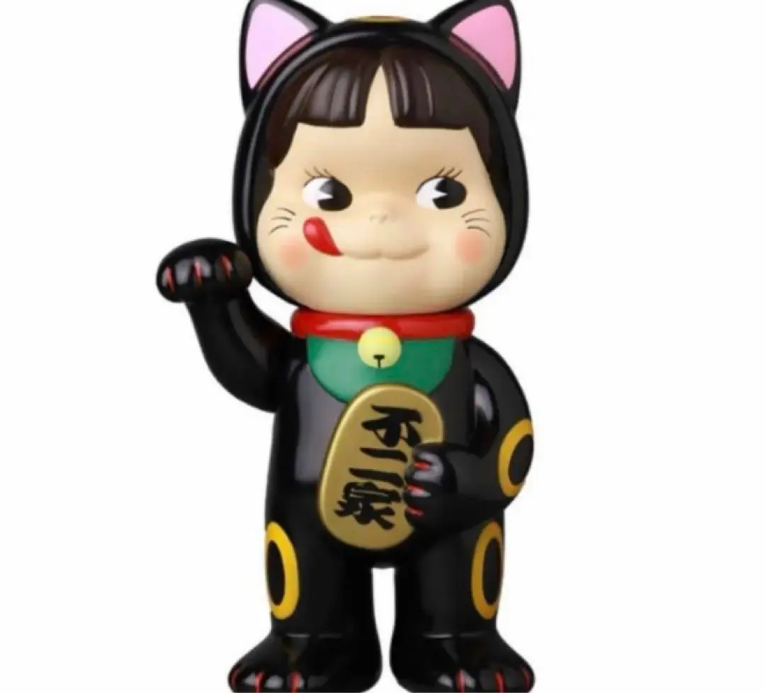 招き猫ペコちゃん 蓄光　不二家ソフビコレクション 不二家 ソフビコレクション 招き猫 ペコちゃん 蓄光