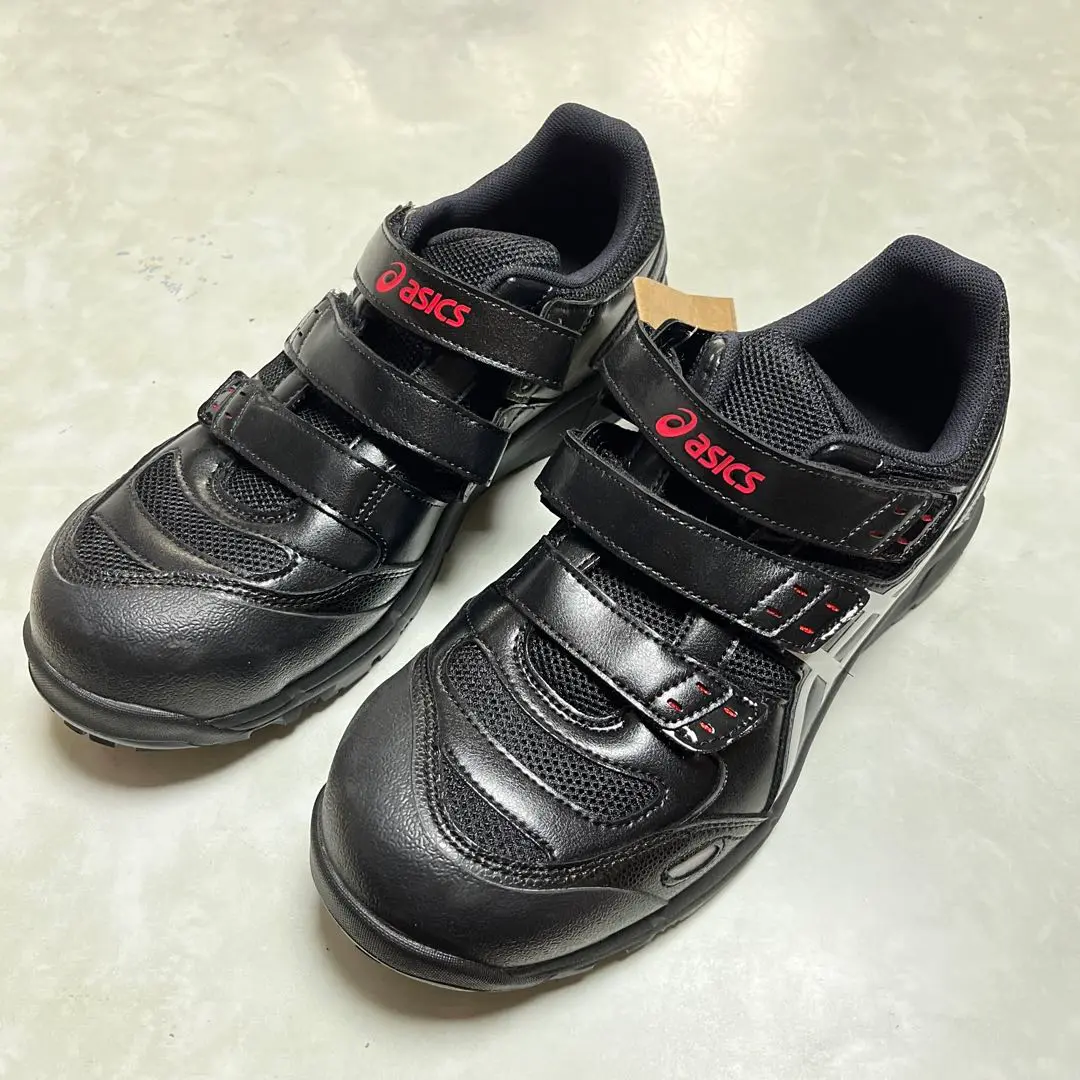 asics JSAA認証 ウィンジョブCP102 安全靴　黒26cm ウィンジョブ®CP102 3E相当 | ブラック×シルバー | ローカット
