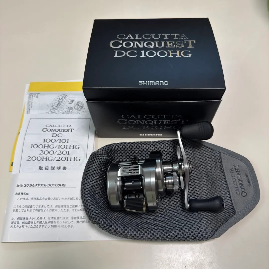 SHIMANO - 【新品、未使用、保証書付き】20 カルカッタコンクエスト DC 100 HG シマノ(SHIMANO) 20カルカッタ コンクエスト DC 100HG RIGHT