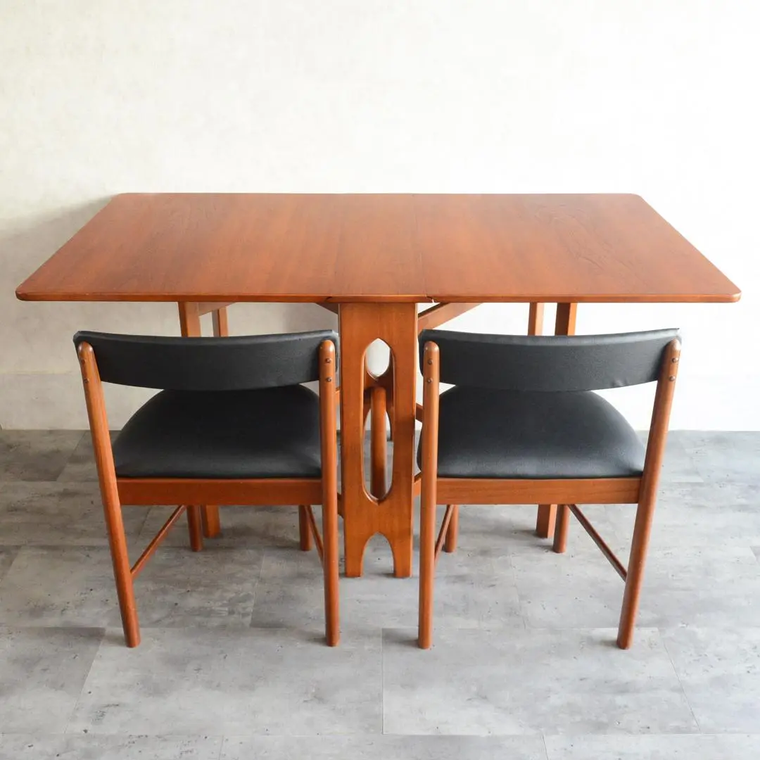 Jentique(ジェンティーク) ドロップリーフ オーバルテーブル (301) Jentique(ジェンティーク) / EXTENSION ROUND TABLE