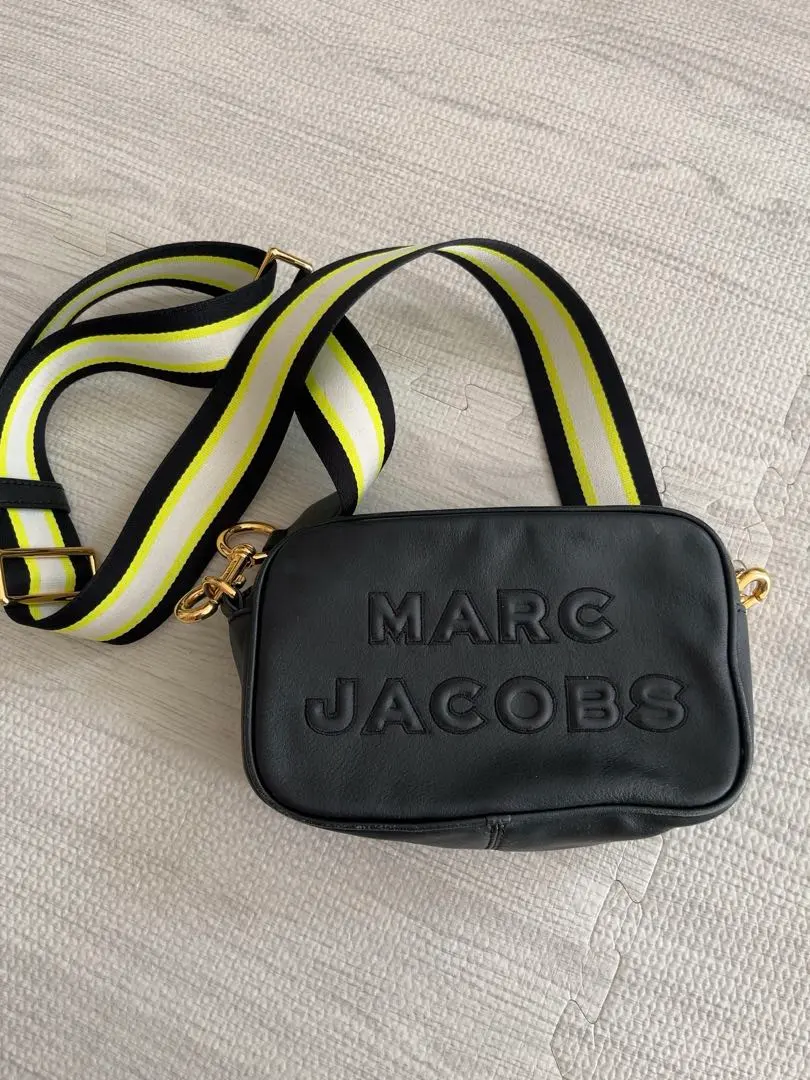MARC JACOBS 肩背包 螢光黃 的縮圖