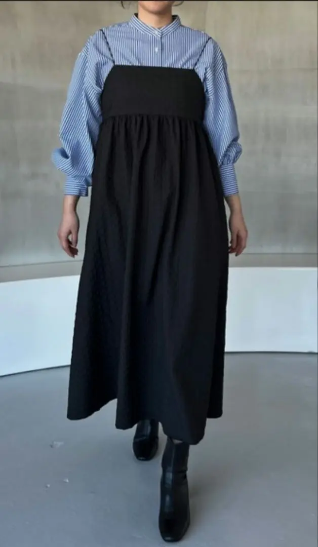 【新品未使用】B&Y エンボスフラワー ギャザーキャミソール －ウォッシャブル－ UNITED ARROWS LTD. OUTLET｜エンボスフラワー ギャザー