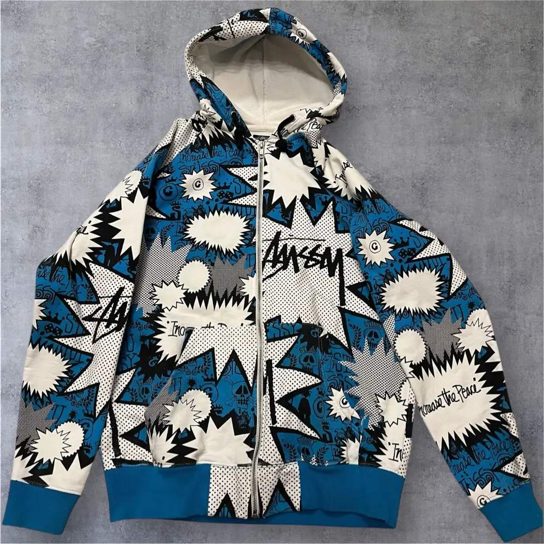 STUSSY (ステューシー) ポップシャウト バブル 総柄 ポロシャツ 2025年最新】ポップバブル stussyの人気アイテム - メルカリ