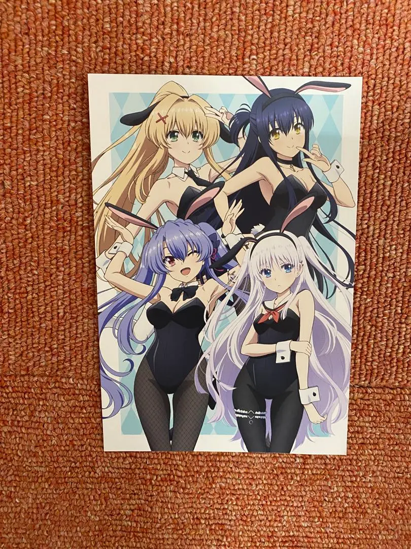 Thumbnail of Summer Pockets bunny girl group illustration bonus postcard