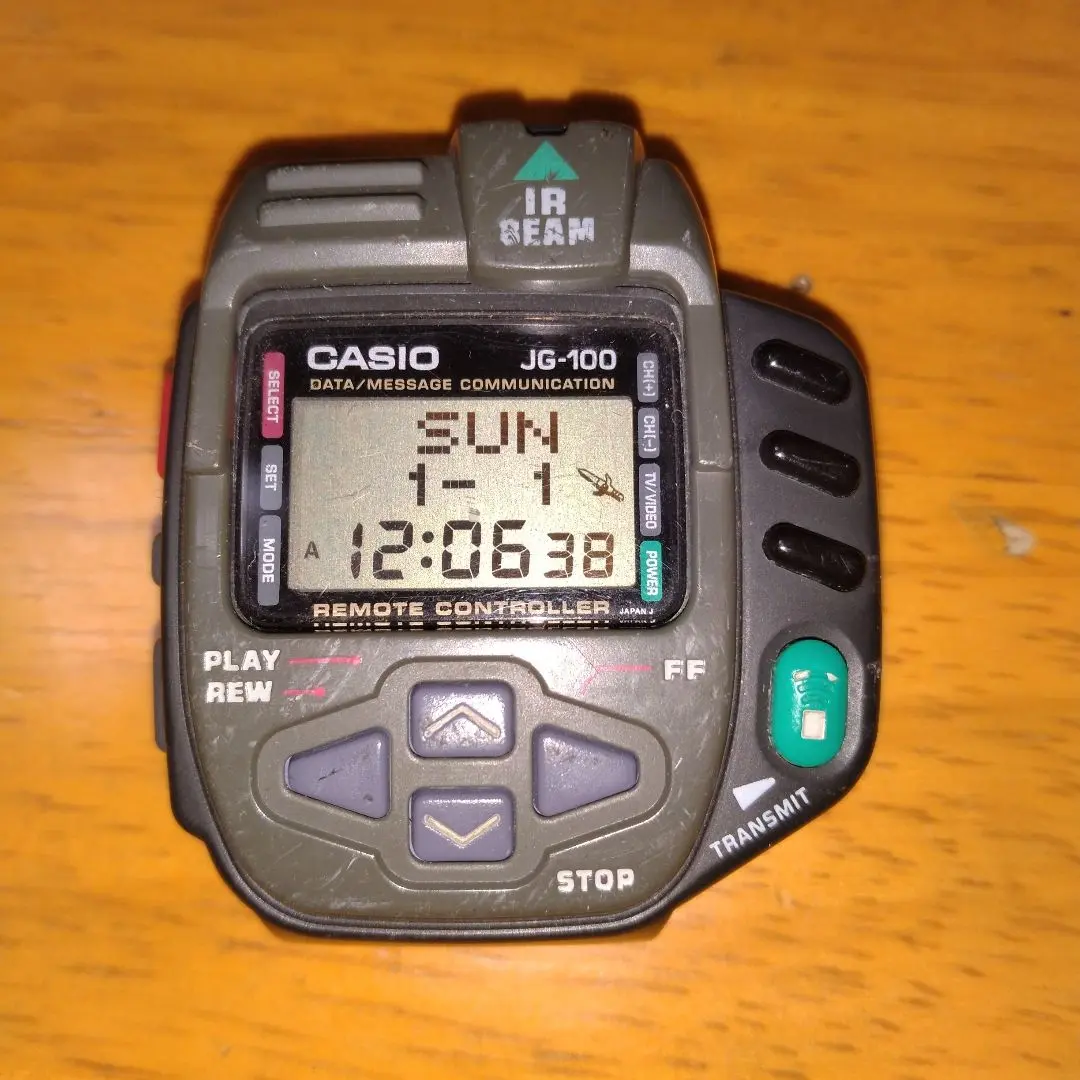 未使用品CASIO カシオ サイバークロス JG-100 スーパー光通信