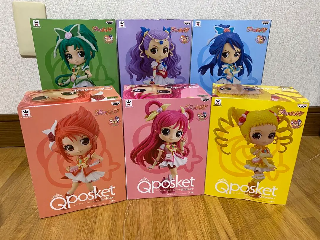 yes!プリキュア5 GOGO! Qposket フィギュア 5体セット BANPRESTO Q posket YES! PRETTY CURE 5 GoGo! Set of 6 Figure