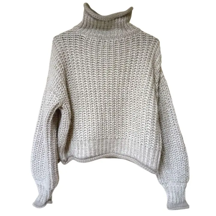 Thumbnail of Ribbed Turtleneck Sweater M