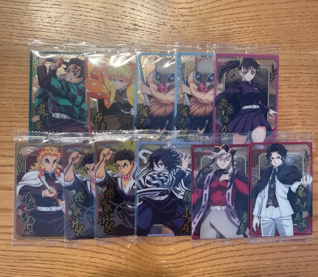 Thumbnail of Demon Slayer: Kimetsu no Yaiba Wafer 10 Card Set