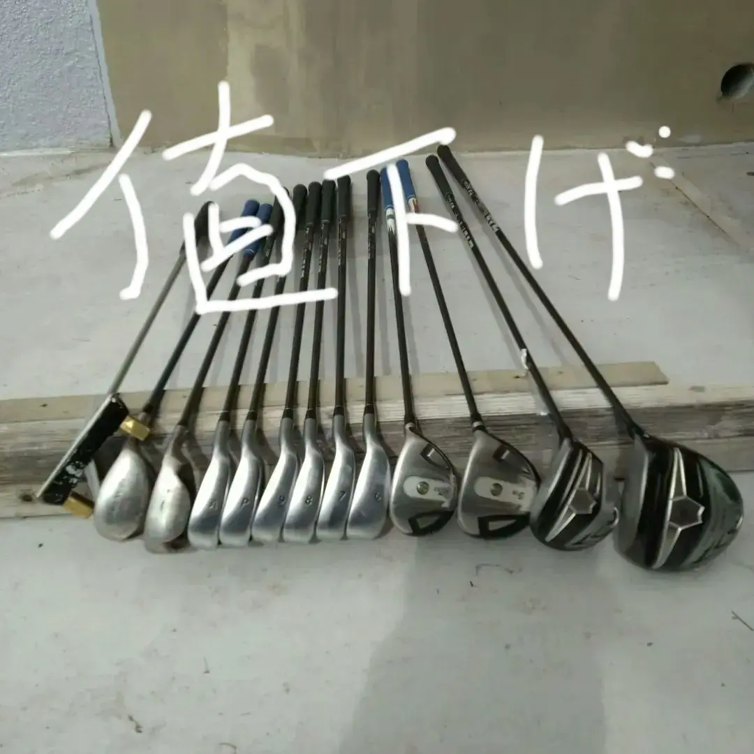 【ラウンド未使用 / 総額35万円】ゴルフクラブ メンズ セット／ツルヤゴルフ ラウンド未使用 / 総額35万円】ゴルフクラブ メンズ セット
