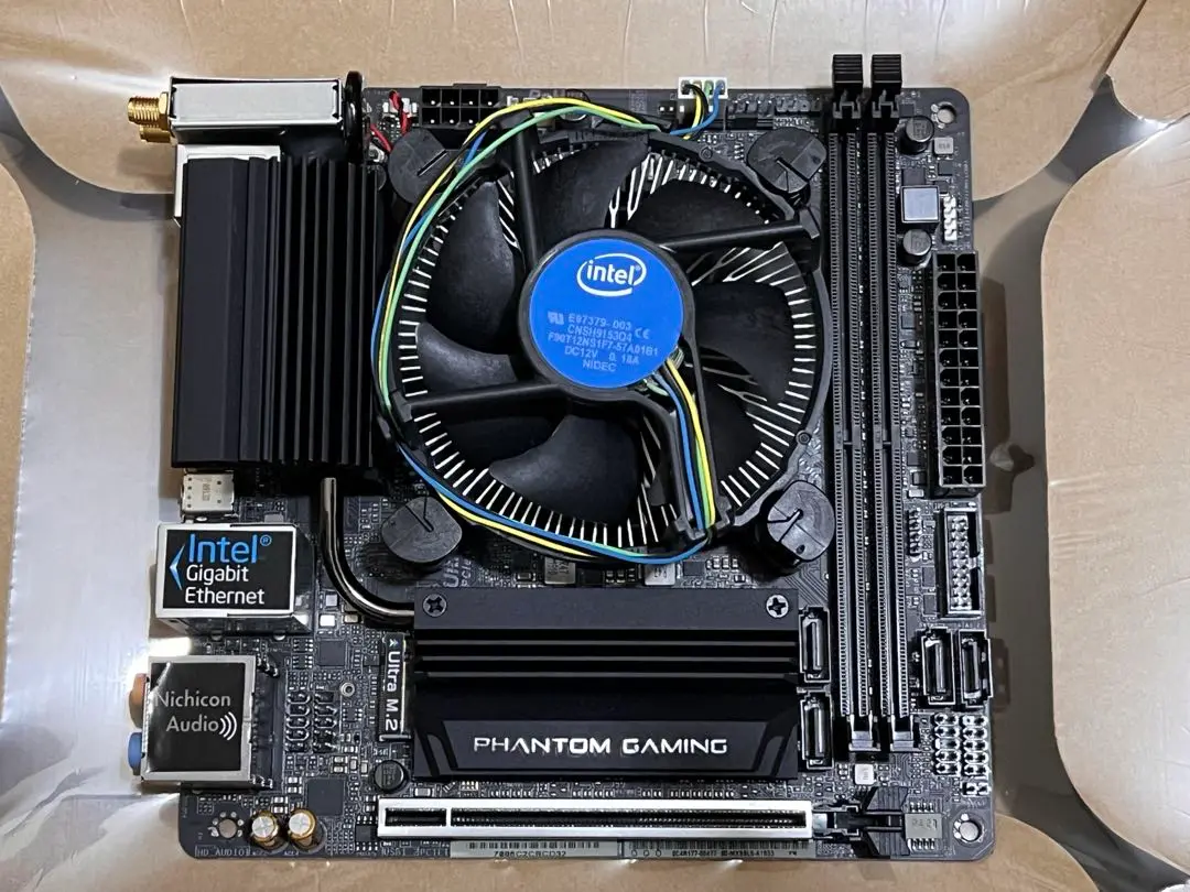 【ジャンク】i7-8700+z390ITXマザーボード+DDR4 16G2枚 2025年最新】z390 itxの人気アイテム - メルカリ