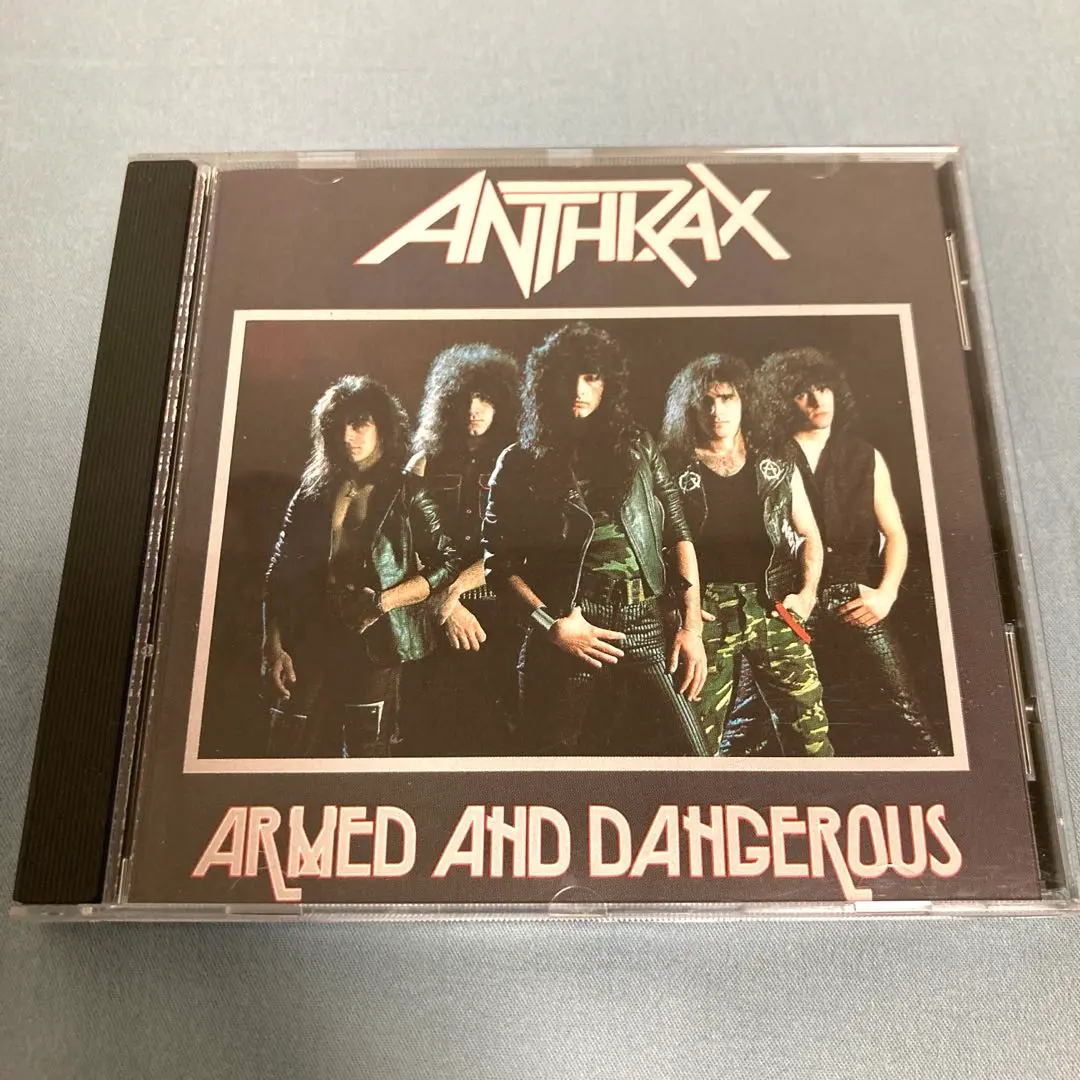 ANTHRAX, 新品CD, 直筆サイン入り, アンスラックス,スラッシュメタル アンスラックス / 2015年10月7日 BIGCAT大阪公演 極上級/超高