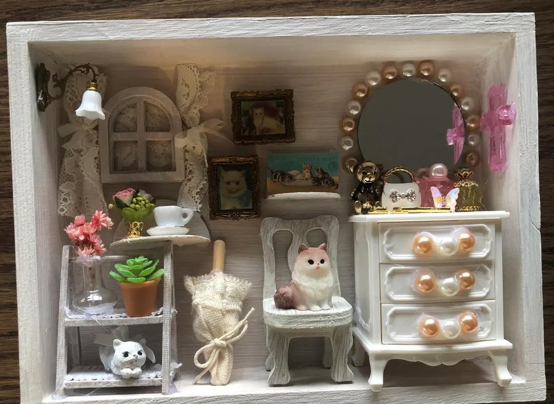 まうっけ様❤️お纏め専用   ブライス用椅子　ホワイトシンプル まうっけ様❤️お纏め専用 ブライス用椅子 ホワイトシンプル