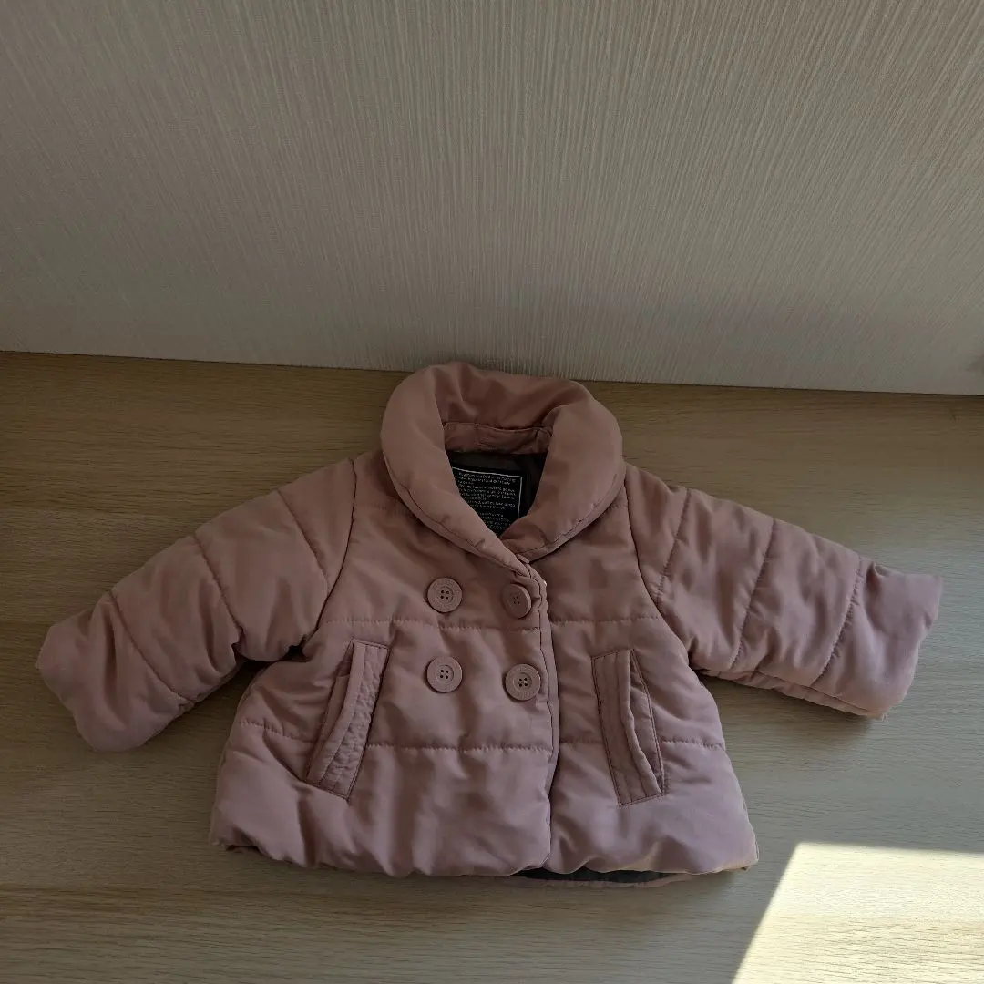 Thumbnail of BREEZE Pink Padded Coat 80cm
